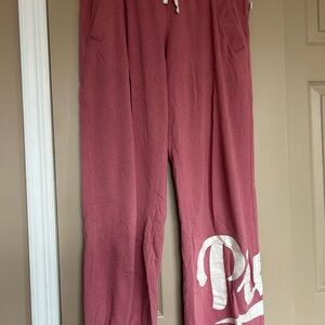 Victoria's Secret Pink Joggers with White Logo